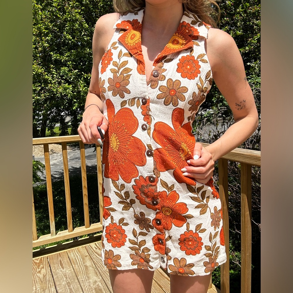 70s Retro Mini Dress